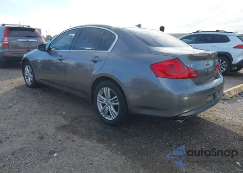 2012 Infiniti G37X from USA, damaged, VIN JN1CV6AR0CM977265